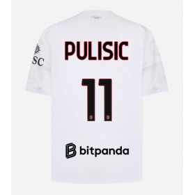 Pánské fotbalový oblečení AC Milan Christian Pulisic #11 Venkovní košile 2026-27 Krátkým Rukávem